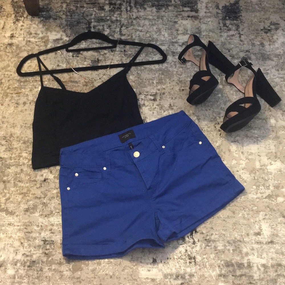 Blue Shorts